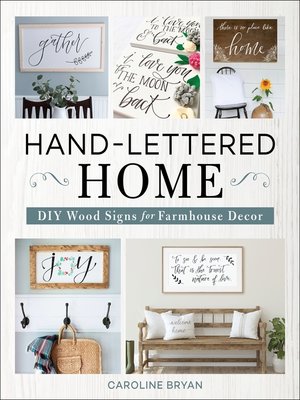 cover image of Hand-Lettered Home